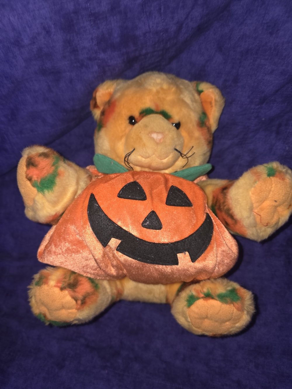 RARE RETIRED Build-A-Bear 2008 Halloween Pumpkin Kitty